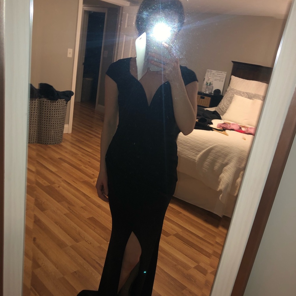 Black Windsor dress